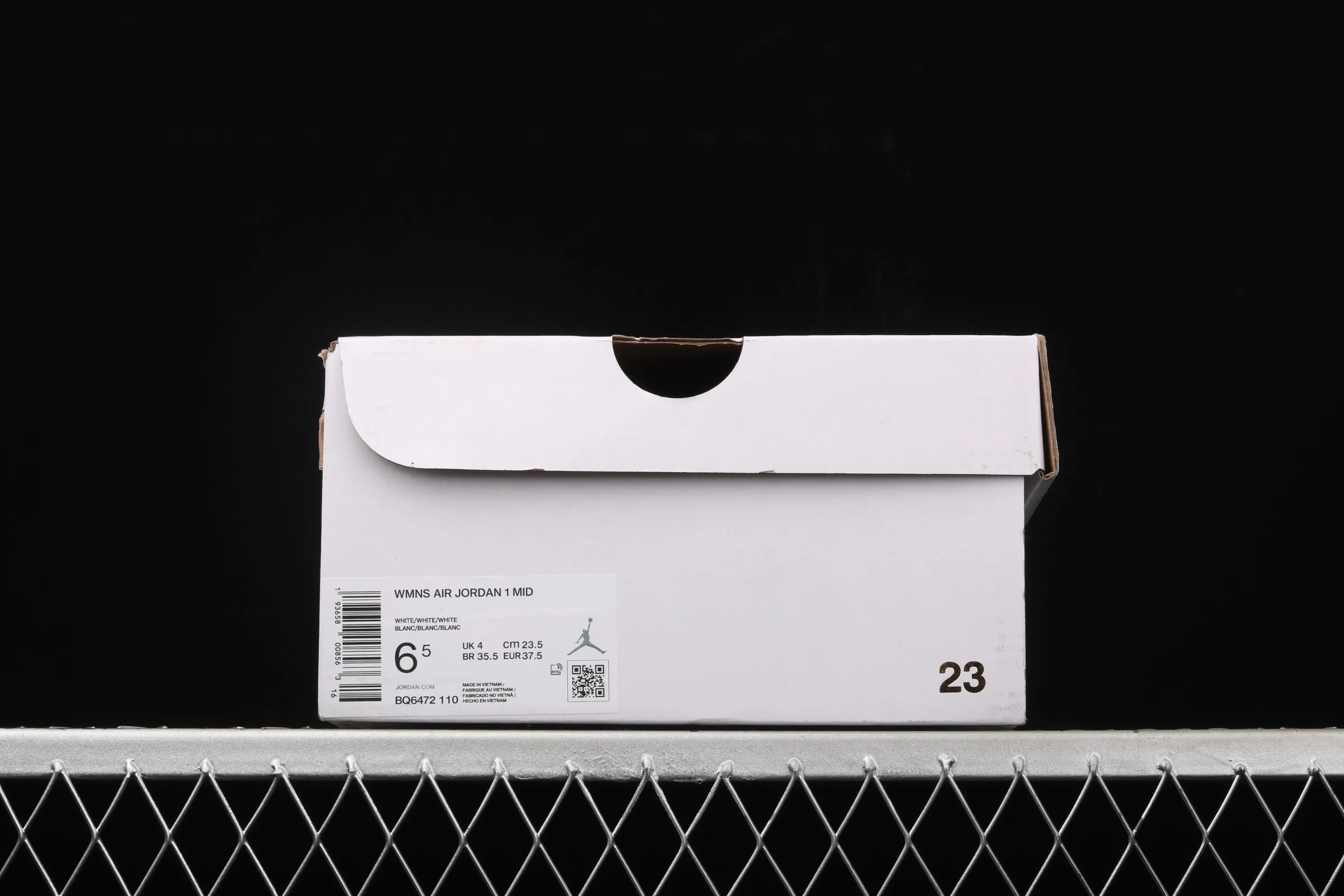 All categories Air Jordan Jordan series basketball shoes Air Jordan 1 Mid Air Jordan 1 Mid AJ1 Joe 1 snake pattern white mid-top basketball shoes series BQ6472-110